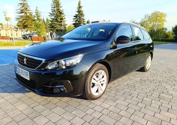 Peugeot 308 cena 49499 przebieg: 150000, rok produkcji 2019 z Głuszyca małe 781